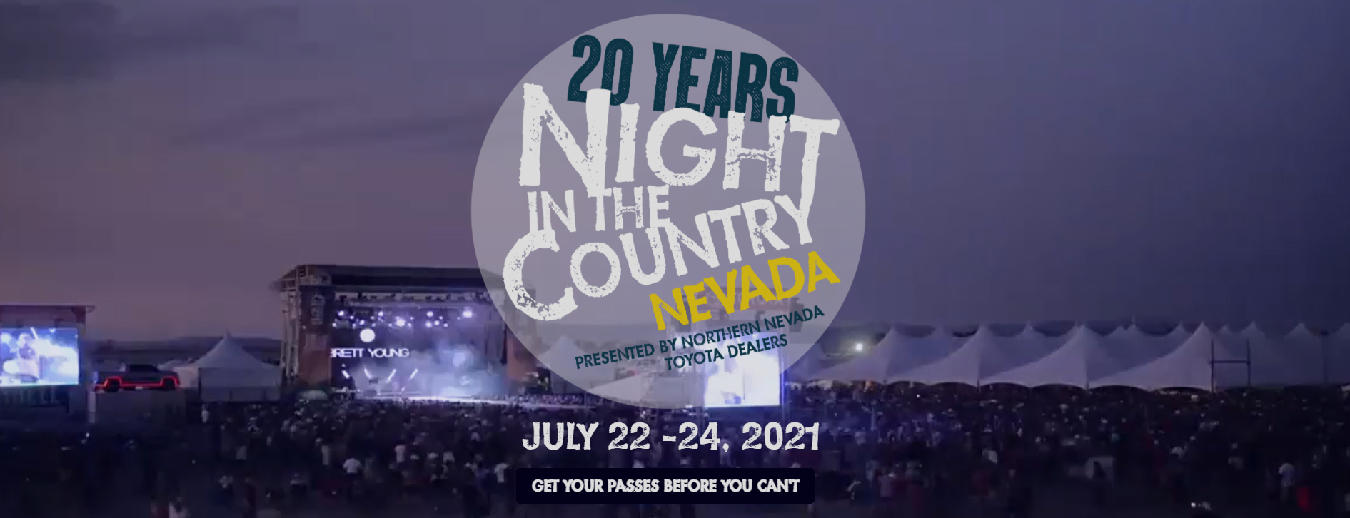 Night In The Country Festival Western Skies RV Reno Nevada